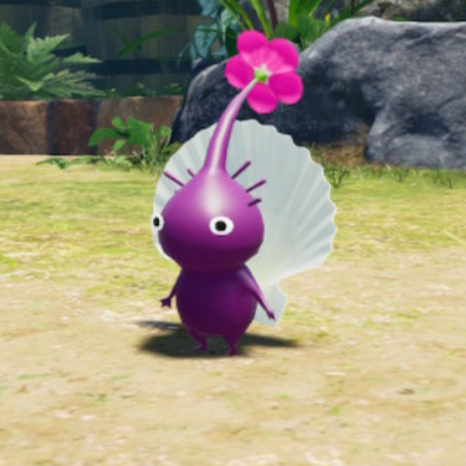 誕生の紫ピクミン