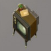 ほの暮しの庭_小物_ブラウン管テレビ