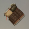 ほの暮しの庭_寝具_キャンプ大ベッド/茶