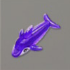 ほの暮しの庭_小物_イルカのうきわ/紫