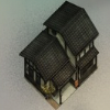 ほの暮しの庭_建設_漆喰の外装