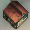 ほの暮しの庭_建設_大きな家畜小屋