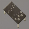 ほの暮しの庭_机_いきもの机/黒