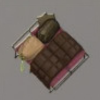 ほの暮しの庭_寝具_キャンプ大ベッド/桃