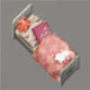 ほの暮しの庭_寝具_いきものベッド/桃